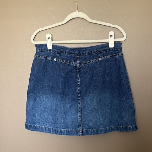 Faded Glory Vintage Denim Skort Women's 12 (read description) - Picture 6 of 7